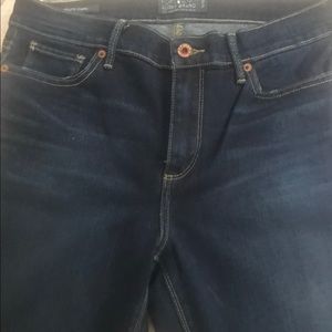 Lucky Brand Skinny Jeans Size 10/30 Mid Rise Dark